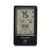 AcuRite Wireless Self-Emptying Rain Gauge with Indoor Digital Display, Alerts, Rain Records (02446M)