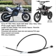thumbnail image 5 of Clutch Cable Cord Automobile 920mm/36.2in 75mm/3in Fit for PIT PRO TRAIL QUAD DIRT BIKE 125cc 140cc 150cc, 5 of 5