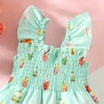 thumbnail image 4 of Baby Girl Romper 12-18 Months Girls Jumpsuits And Rompers 7-16 Toddler Girls Easter Sleeveless Cartoon Rabbit Prints Romper Jumpsuit Clothes, 4 of 6