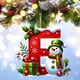thumbnail image 4 of 26 Letters Christmas Tree Decoration Pendant Christmas Tree Ornaments Personalized DIY Christmas Ornaments Christmas Decoration Xmas Tree Hanging Decor Feature, 4 of 4