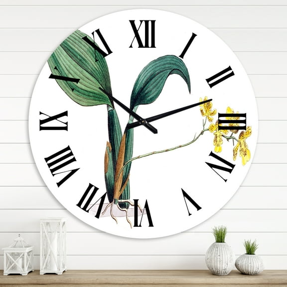 Designart 1 in Quartz Traditional Wall Clock