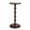 Dark Chestnut, variant on Creative Co-Op Ergo Pedestal Cocktail Side Table, Black