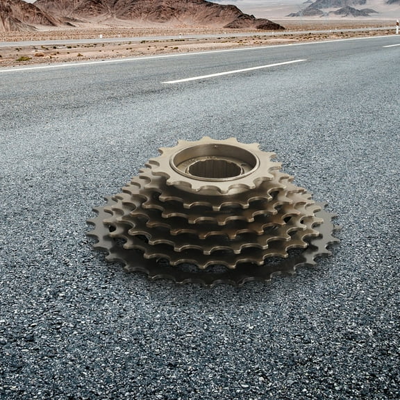 Bicycle 6/7/8 Speed 13/14-28T Screw On Freewheel High-Carbon Steel For Shimano Position Bicycle Parts ﻿ 7 Speed Fangkenuo