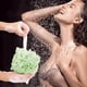thumbnail image 4 of Esponja de Baño Colorida y de Ensueño: Suave, No Se Dispersa, con Asa para Colgar, 12 X 12 Cm, Ideal para Piel Sensible, Exfoliación Suave., 4 of 7