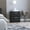 Black, variant on Black Wengue Two-Drawer Nightstand / Multi-Purpose Furniture Piece