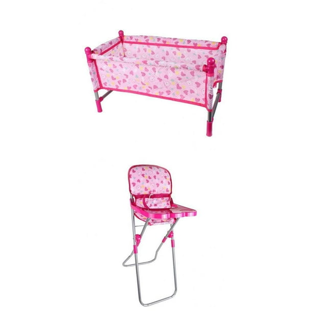 Silla de comedor Hugo Muebles de habitación Decoración Muñeca Rosa Sil para bebés