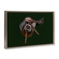 thumbnail image 4 of Stupell Industries Western Horse Saddle Abstract Painting Brown Floater Framed Canvas Art Print Wall Art, 31 x 21, 4 of 10