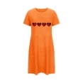 thumbnail image 5 of WJHWSX Nightgowns for Women,Womens Nightgown,Soft,Easy Care,Printed,Orange,L(US:8), 5 of 5