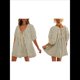 thumbnail image 1 of Mono de Rayas Extragrande para Mujer, Vestido Corto, Mono, Ropa de Playa para Vacaciones con Bolsillos. Albaricoque XXL, 1 of 7