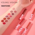 thumbnail image 3 of YOUNG VISION 1Pc 1ml Lip Glaze Velvet Matte Lip Gloss Silky Smooth Liquid Lipstick Not Easy Decoloring, 3 of 8