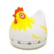 thumbnail image 2 of Twowood Hogar Dibujos animados lindo gallina mecánica Temporizador de cocina cocina preparación reclinación cuenta regresiva Twowood 92407, 2 of 7