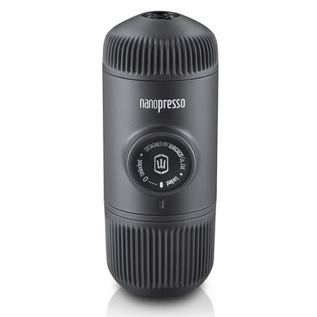 Wacaco Nanopresso Portable Espresso Maker, Extra Small Travel Coffee Maker, Manually Operated. Perfect for Camping, Travel, Kitchen and (Best Office Espresso Machine)