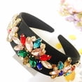 thumbnail image 3 of Gorgeous Baroque Sparkly Padded Rhinestone Headbands For Women & Girls. Full Crystal Headbands/Hair Accessories, 3 of 74