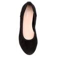 thumbnail image 6 of Sophie17 Womens Joy Slip On Ballet Flat Shoes, Black, US 7.5, 6 of 7