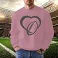 thumbnail image 2 of VBARHMQRT Zip Hoodies for Men Men's Rugby Fashion Casual Part 3D Print Long Sleeve Hooded Sweater Tops for Man for Women, 2 of 4