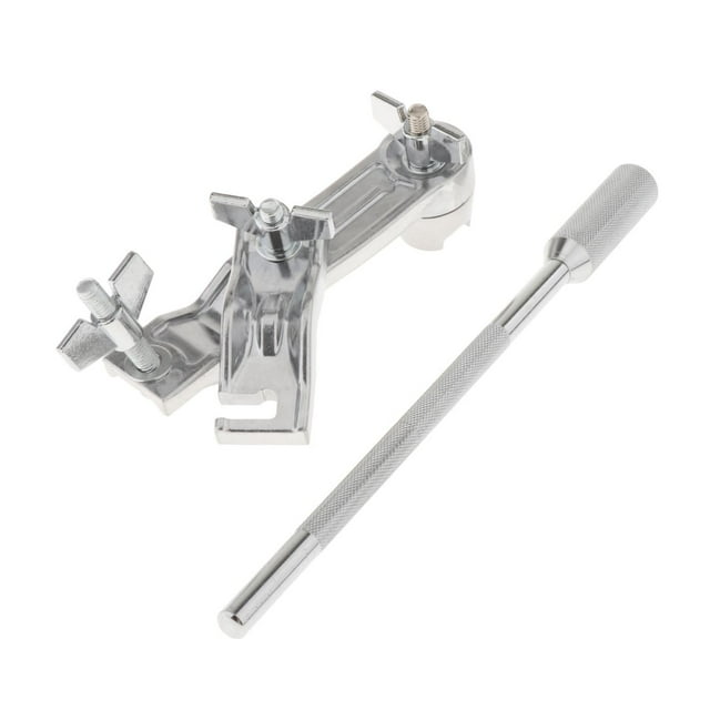lionlar Support de Clochette Vache pour Tambour Basse Durable Pièces d'Instrument de Musique Support Support Pièce à Tête Simple