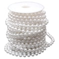 thumbnail image 1 of Coofit 32.8ft Pearl Chain Artificial Multifunctional DIY Pearl Trim Pearl Bead Chain, 1 of 3