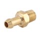 thumbnail image 3 of Carcasa del compresor del turbocompresor, accesorio para manguera con boquilla de refuerzo de latón, 1/8 pulgadas, 27 NPT, dorado, 3 of 5