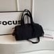 thumbnail image 4 of Bolsa de viaje para hombres y mujeres bolsa de gimnasio de nailon de gran capacidad para deportes de negocios, 4 of 9
