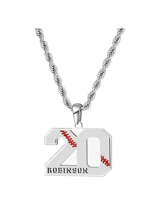 Baseball Promotional Titanium Necklace - चीन Baseball Necklace यह है Titanium  Necklace कीमत