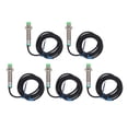 thumbnail image 1 of 5 Pcs 2 Fils Interrupteur Sans Proximité Détection de Distance Capteur Normalement Ouvert 1036VDC, 1 of 1