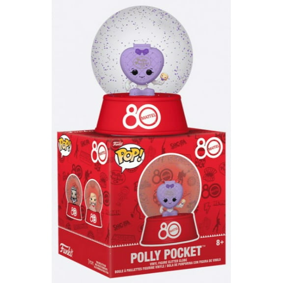 Funko Mattel Polly Pocket Mini Glitter Globe