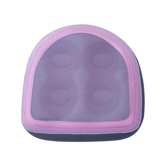 Inflatable Hot Tub Seat Height Enhancer with Suction Cup Spa and Back Support for Adults