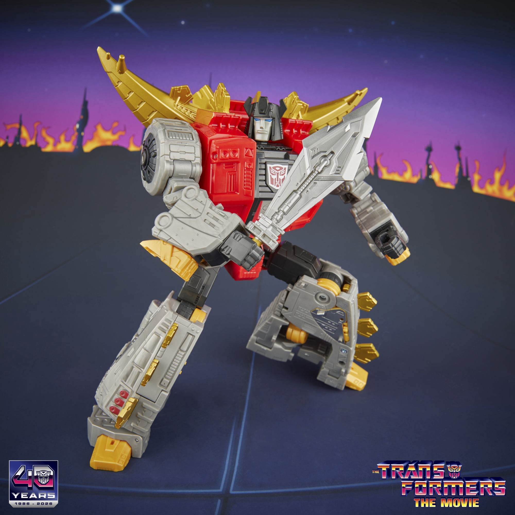 Transformers Toys Studio Series The Transformers: The Movie Dinobot Snarl 8" Action Figure, 8+
