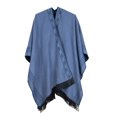 thumbnail image 3 of CAPA PONCHO CON FLECOS - MARQUESINA PIZARRA/ACERO, 3 of 5