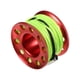 thumbnail image 1 of Soidarity Carrete de seguridad para dedos de buceo, cuerda de alta densidad, carrete tecnológico de aluminio con gancho a presión, accesorios Deportes acuáticos Rojo, 1 of 6