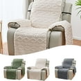 thumbnail image 4 of Recliner Cover Massage Chair Thick Double-Sided Jacquard Plus Velvet Sofa Cover, 4 of 8