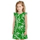 thumbnail image 1 of Fotbe Bamboo Vestido de Dormir para Niñas de 3 a 10 Años, Mangas Cortas, Estilo Princesa, Pijama Camisón con Mangas Voladas-Small, 1 of 6