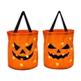 thumbnail image 1 of Yuarrent Bolsas de dulces de Halloween con asa Cesta de regalo de regalo de Acción de Gracias reutilizable Cubo de almacenamiento plegable grande Adornos Kits de decoración para fiestas Yuarrent HA070470-01, 1 of 6