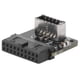 thumbnail image 5 of Conector conector de placa base práctico negro para computadora de escritorio ANGGREK Otros, 5 of 8