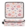 thumbnail image 3 of Hair Tools Travel Bag with Removable Heat Resistant Mat for Straighteners, Curling Iron and Haircare Accessories Cute Pastel Pink Halloween, 3 of 8