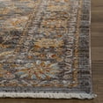 thumbnail image 4 of SAFAVIEH Vintage Persian Maggie Distressed Polyester Area Rug, Light Brown/Multi, 5' x 7'6", 4 of 6