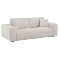thumbnail image 3 of Burnett 4-piece Chenille Upholstered Sofa Set Ivory, 3 of 15