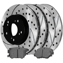 AutoShack Brake Kit Replacement for 2005-2010 Scion tC 2.4L FWD Front