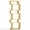 Splicing Wood, variant on Giantex 6-tier S-shaped Bookshelf, Open-back Bookcase, Home Wood Organizer Free-standing Storage Shelf, White