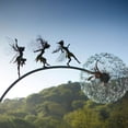 thumbnail image 1 of ShenMo Metal garden statue for garden decoration, 1 of 4