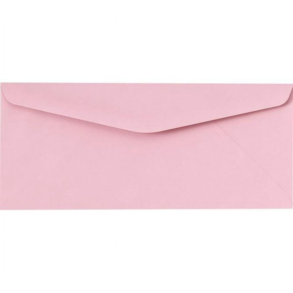 LUXPaper #9 Regular Envelopes, 3 7/8 x 8 7/8, Pastel Pink, 50/Pack