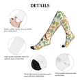 thumbnail image 5 of Lsque Farm Pattern Sport Compression Socks for Men & Women 15-20 mmHg Knee High Nurse Pregnant Running Medical and Travel Athletic, 5 of 6
