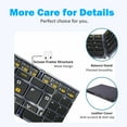 thumbnail image 3 of RONY Foldable Bluetooth Keyboard: Rechargable Wireless Bluetooth Keyboard Portable Travel Keyboard for Phone Laptop Mac Desktop, 3 of 9