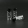 thumbnail image 5 of 45Pcs Glass Thread Bottles 10ml/ 0.3oz Clear Glass Sample Sampling Bottles Vials Containers with Graduation & Screwcap and 10 Funnel, 5 of 6