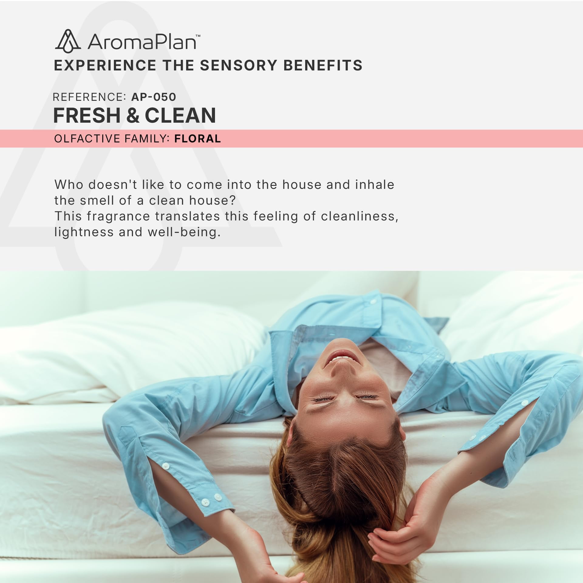 AromaPlan Fresh & Clean Essential Oil, 5 fl oz (148 mL) - Diffuser Oil, USA Made