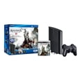 thumbnail image 2 of Sony PlayStation 3 - Assassin's Creed III Bundle - game console - Full HD, Full HD, HD, 480p, 480i - 500 GB HDD - charcoal black - Assassin's Creed III, 2 of 5