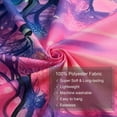thumbnail image 6 of Simpkeely Blacklight Fantasy Forest Tapestry, UV Reactive Nature Magical Tree Glow Wall Hanging Tapestries for Bedroom, Living Room - 51.2" x 59.1", 6 of 7