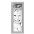 thumbnail image 2 of ArtToFrames 6" x 17" Stainless Steel Picture Frame, 6x17 inch Silver MDF Poster Frame (WOM-3882),  Pack, 2 of 8