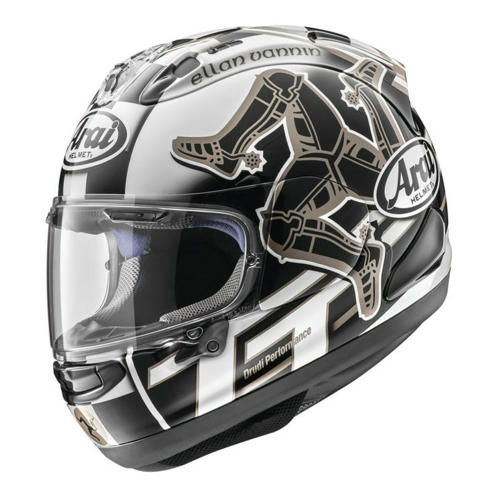 ARAI CorsairX Isle of Man 2017 Helmet Black/Red XL 807684 Walmart