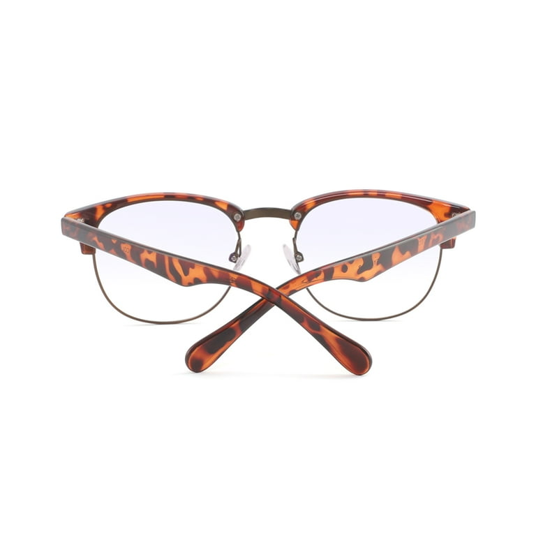 BROWLINE Blue Light Blocking Glasses Brown
